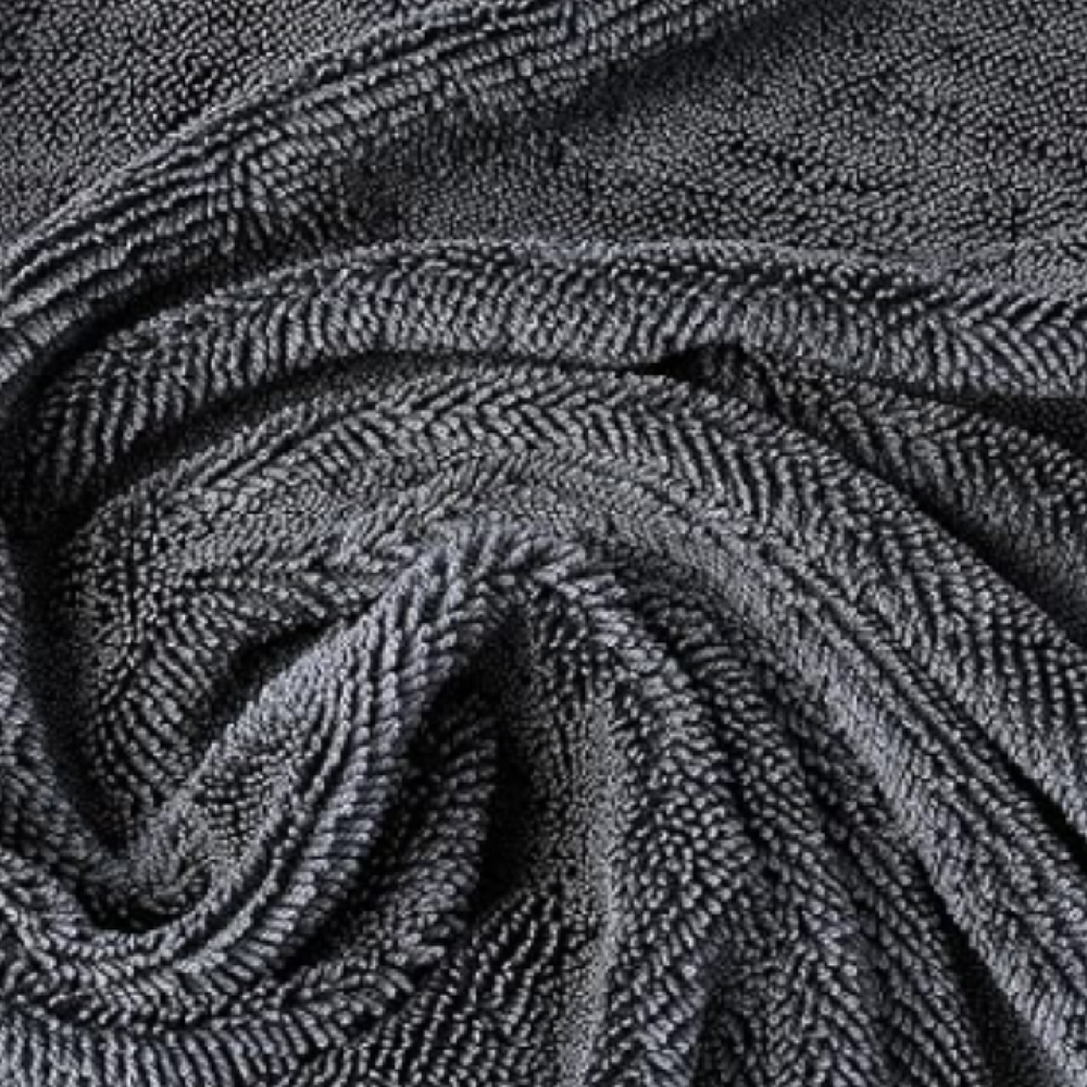 Microfiber 73x90cm Car Wash Dry Towel 600gsm Soft Knitted Cloth Twisted Wrap Car Care Accessory