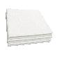 full image 320GSM White Edgeless Microfiber Premium Car Polish Towel 320gsm for Detailing and Car Wash