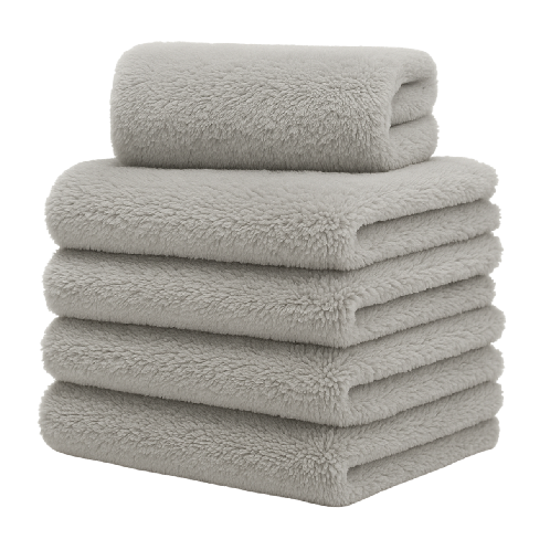 Edgeless Microfiber Car Polish towel 500GSM